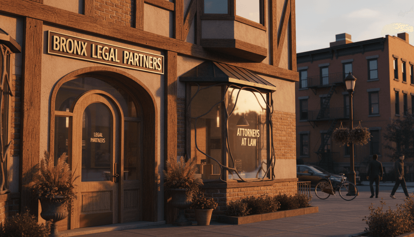 The Bronx Justice Association office building exterior