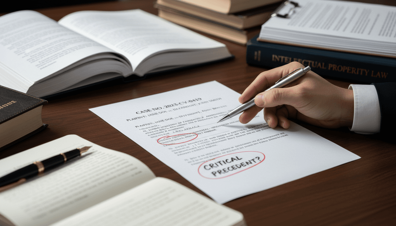 Detailed civil litigation case files and legal documentation